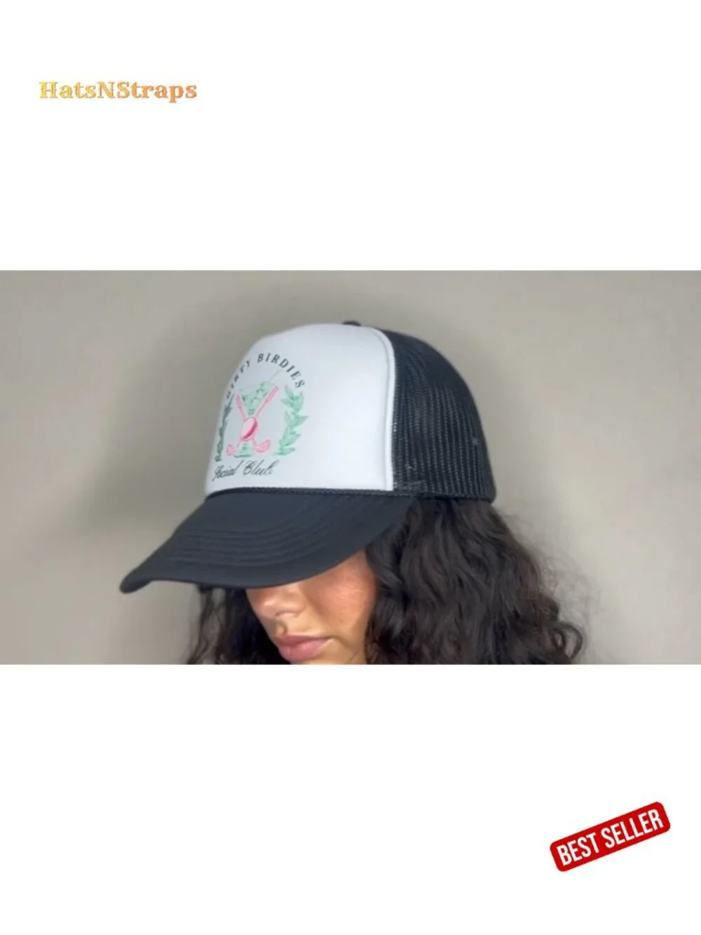Golf Funny Saying Trucker Hat - Adjustable Snapback, Premium Polyester